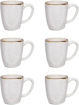 Conjunto de 6 Canecas, Oxford, 260ml Ryo Maresias