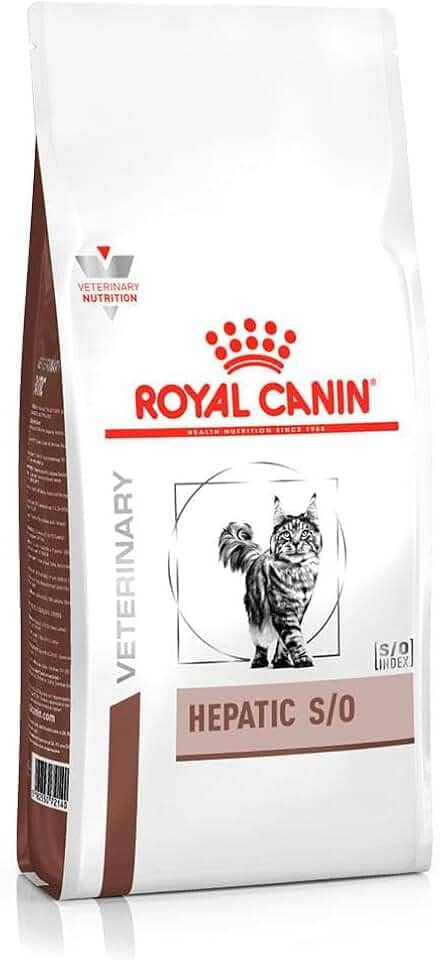 Ração Veterinary Hepatic para Gatos Adultos com Insuficiência Hepática Crônica 1.5kg Royal Canin