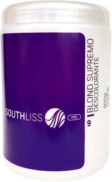 Pó Descolorante Para Cabelos Finos Blond Supremo 9 Tons SouthLiss 500g