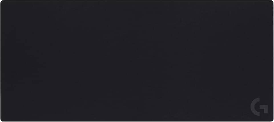 Mouse Pad Extra Grande de Tecido com Base Antiderrapante Logitech G840 Otimizado para Jogos e com Superfície de Atrito Moderado