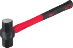 MTX Marreta Oitavada 1,5kg com Cabo de Fibra Emborrachado e Cabeça Forjada em Aço – Ferramenta Profissional para Demolição, Obra e Impacto Controlado