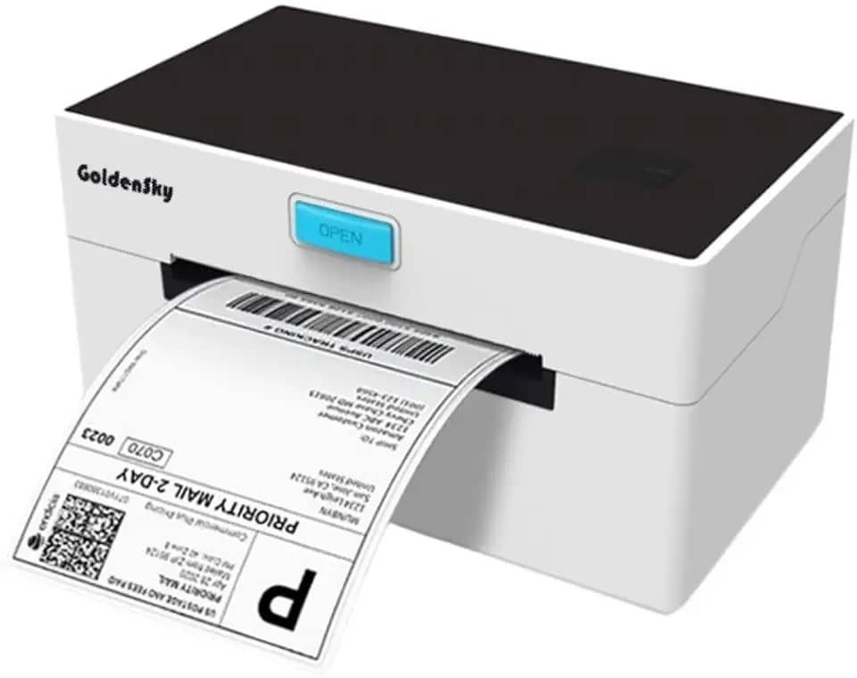 Impressora Térmica De Etiqueta Adesiva 110mm Usb Goldensky (GS-9220)