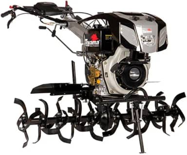 Motocutivador Diesel Toyama 11,0hp Cabo ajustável Corte 800-1350 mm com Farol Partida Elétrica Rodas 4.0"-8" Tdt135re8-xp