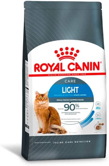 Ração Light Para Gatos Adultos 3kg Royal Canin