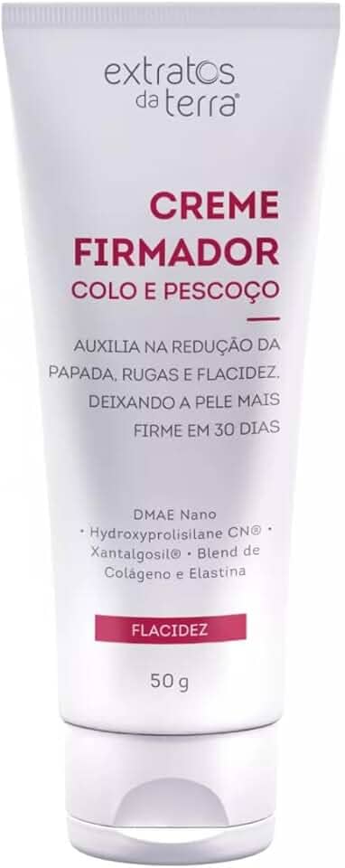 Creme Firmador Colo Pescoço Papada Extratos da Terra - 50g