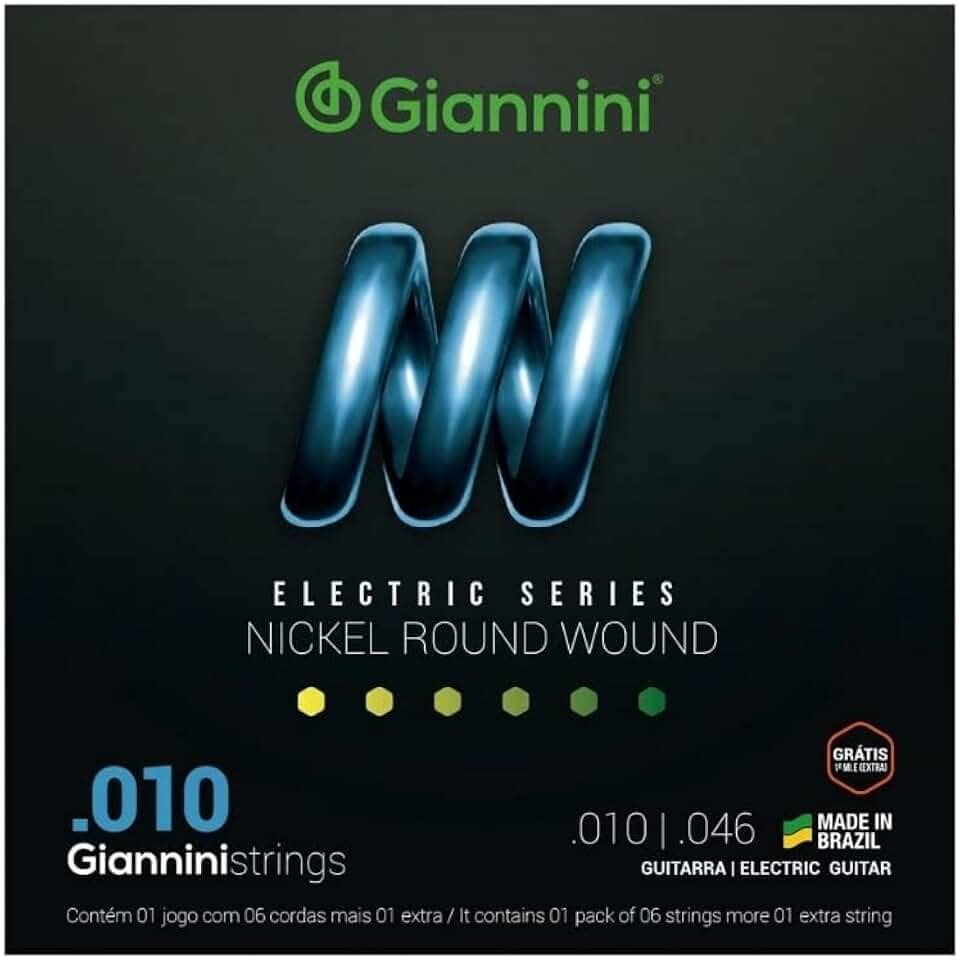 Encordoamento Guitarra Geegst 10, Giannini