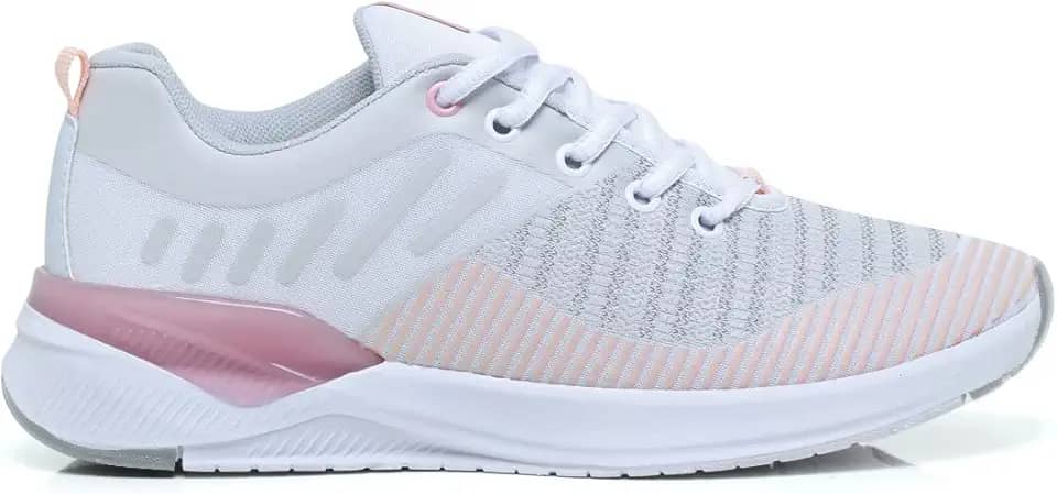 Tênis Esportivo Feminino Amortecedor Gel Academia Caminhada