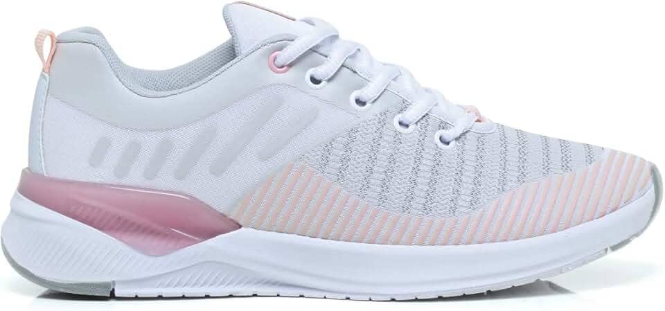 Tênis Esportivo Feminino Amortecedor Gel Academia Caminhada
