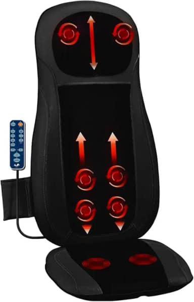 Assento Massageador Neck & Back Shiatsu Seat Plus - Relaxmedic