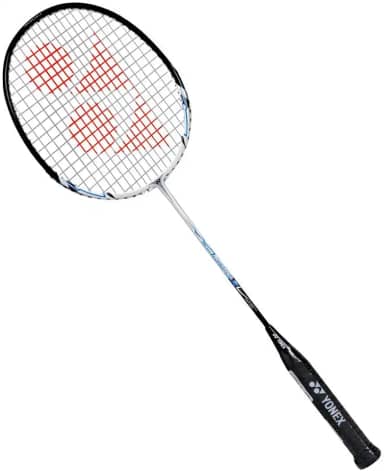 Raquete de Badminton Yonex Muscle Power 2 Branca Preta e Azul