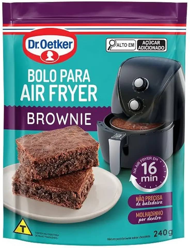 Mistura Bolo Brownie para Air Flyer