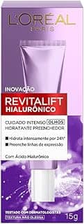 Creme para Olhos Anti-idade L'Oréal Paris Revitalift Hialurônico, 15g