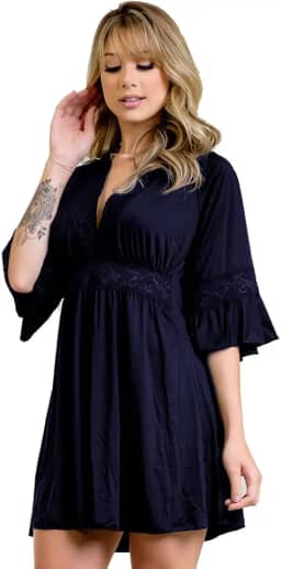 Camisola Microfibra Renda Luxo Sensual Amamentação Mamãe