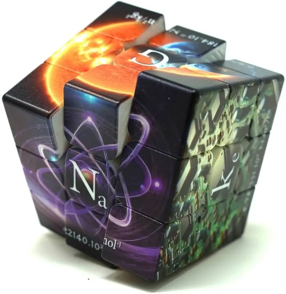 CUBO MÁGICO PROFISSIONAL - MANUAL DO MUNDO - VINCI CUBE CONSTANTES FISICAS (3x3x3)