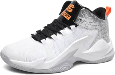 Tênis de basquete feminino, leve, masculino, para treinamento escolar, corrida, antiderrapante, casual, confortável