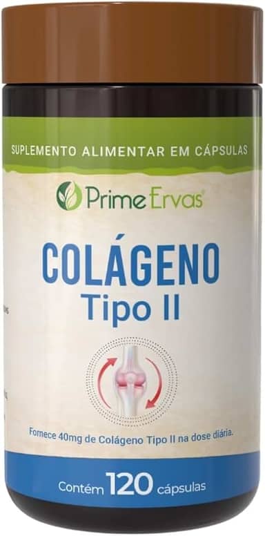 Colágeno Tipo 2 Saúde das Articulações 120 Cáps Prime Ervas