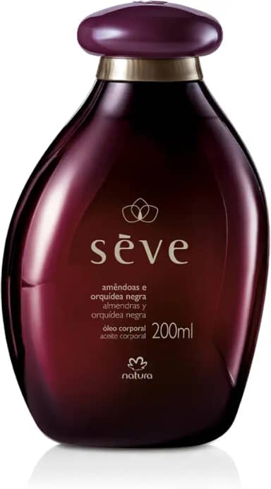 Óleo Corporal Sève Amêndoas e Orquídea Negra Natura 200ml