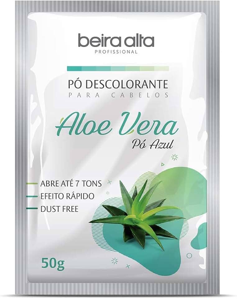 BEIRA ALTA Descolorante em Pó Aloe Vera, Sachê 50g