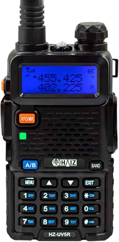 Rádio Comunicador Walkie Talkie Ht Dual Band Fone Haiz UV-5R