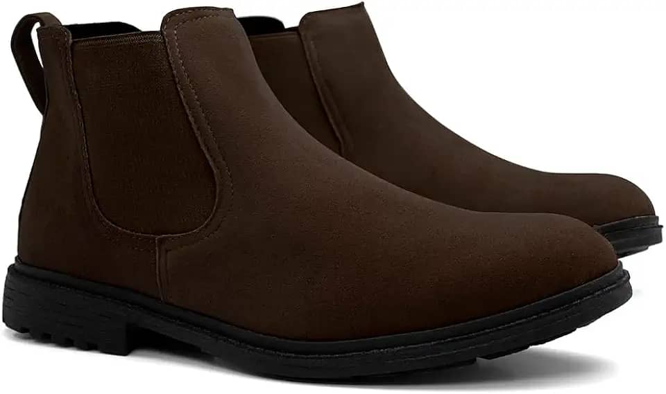 Botina Bota Masculina Chelsea Leve Macia Confortável