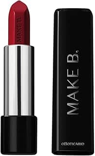 Batom Cremoso Make B. O Boticário Revolution Red Vermelho Intenso, 3,6g
