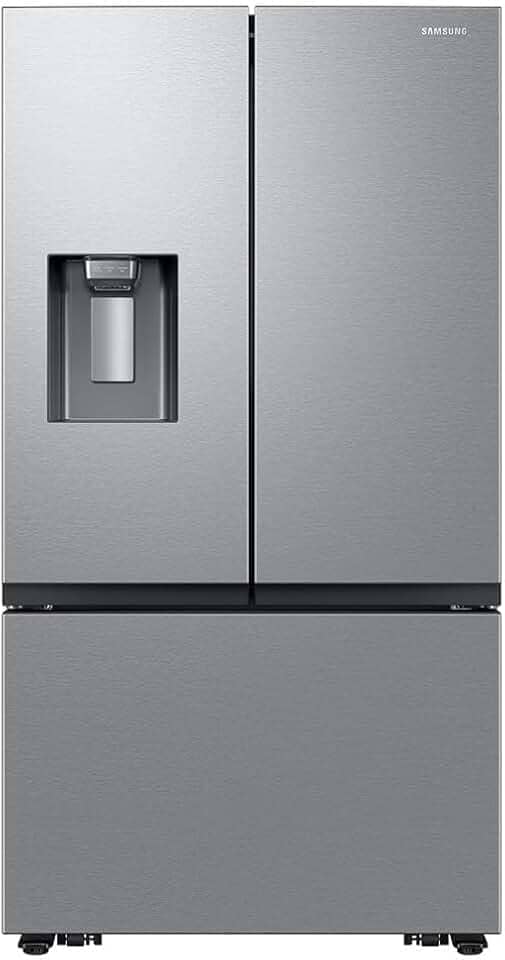Geladeira Samsung French Door RF27 com All Around Cooling™ com Dispenser de Água e Gelo 576L Inox 220V