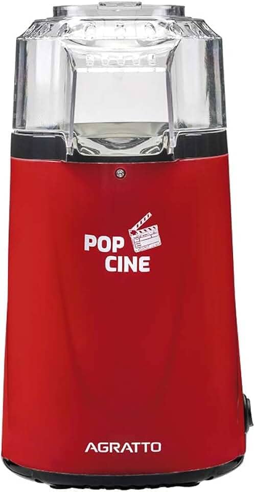 PIPOQUEIRA PO CINE PP02 VERMELHO COM DOSADOR 1200W 220V AGRATTO
