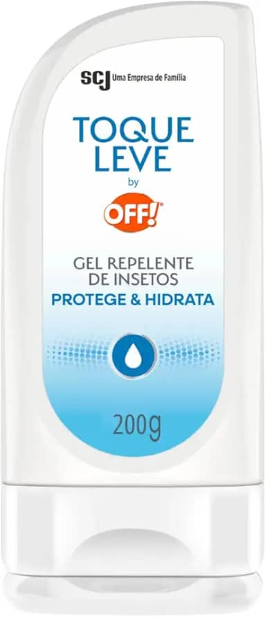 OFF! Toque Leve Loção Repelente de Insetos e Mosquitos, 200ml