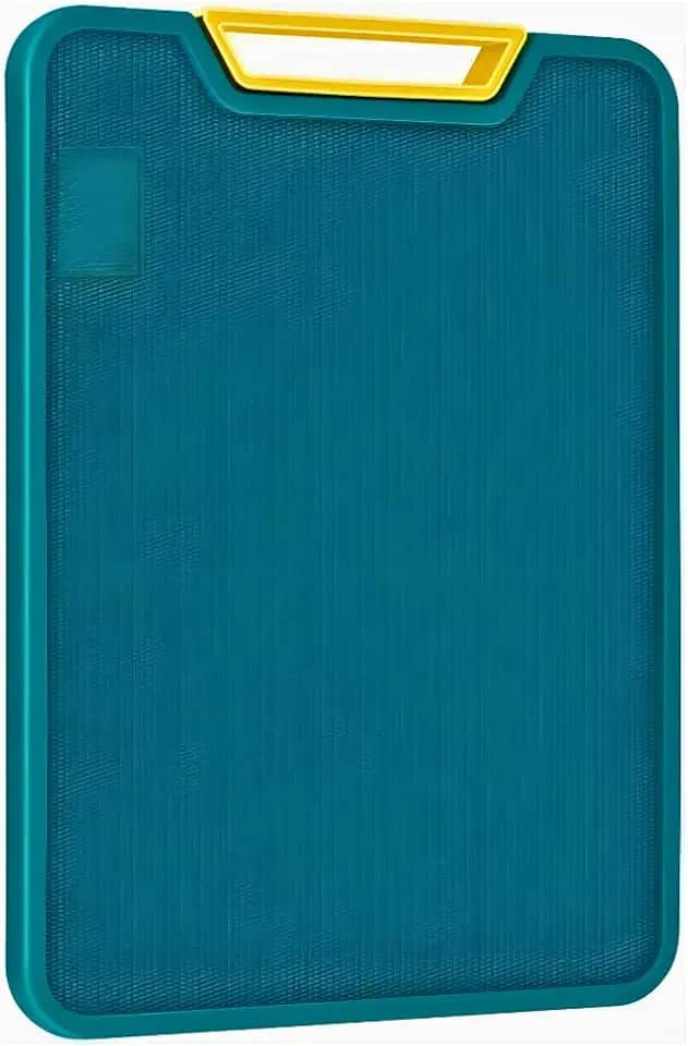 Tábua de Corte Antibacteriana de Polietileno Resistente, Não Mancha e Não Deforma | Ideal para Carnes, Legumes e Cozinha Profissional | Alça Ergonômica, Super Higiênica e Fácil de Limpar - Premium