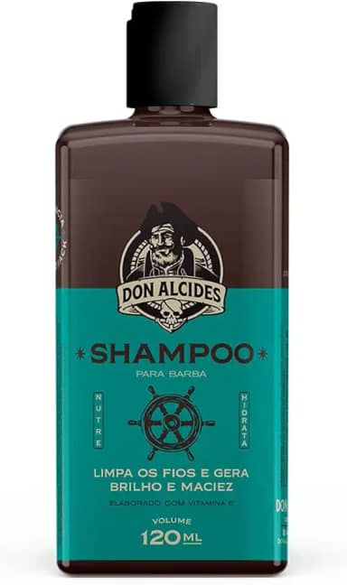 Shampoo para Barba Don Alcides Calico Jack - 120ml