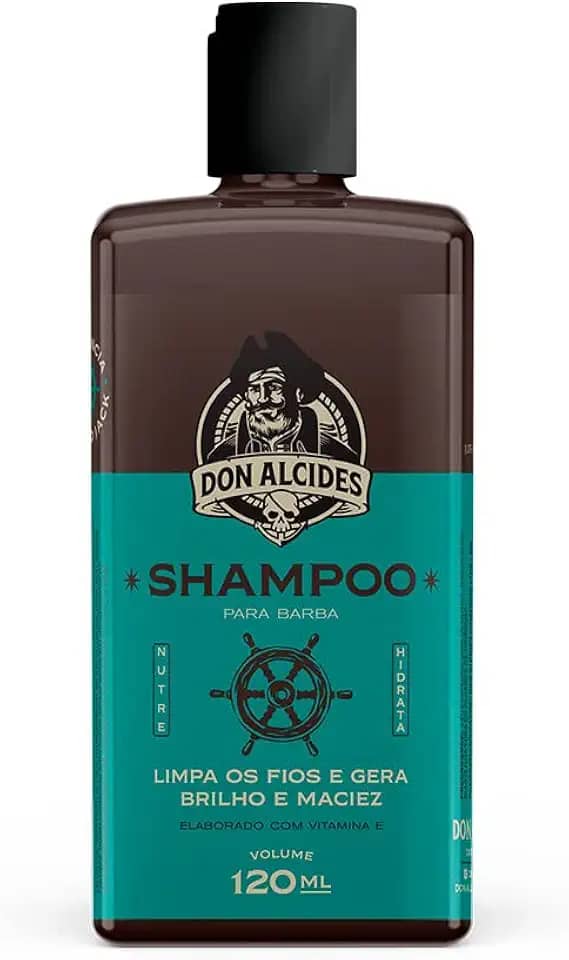 Shampoo para Barba Don Alcides Calico Jack - 120ml