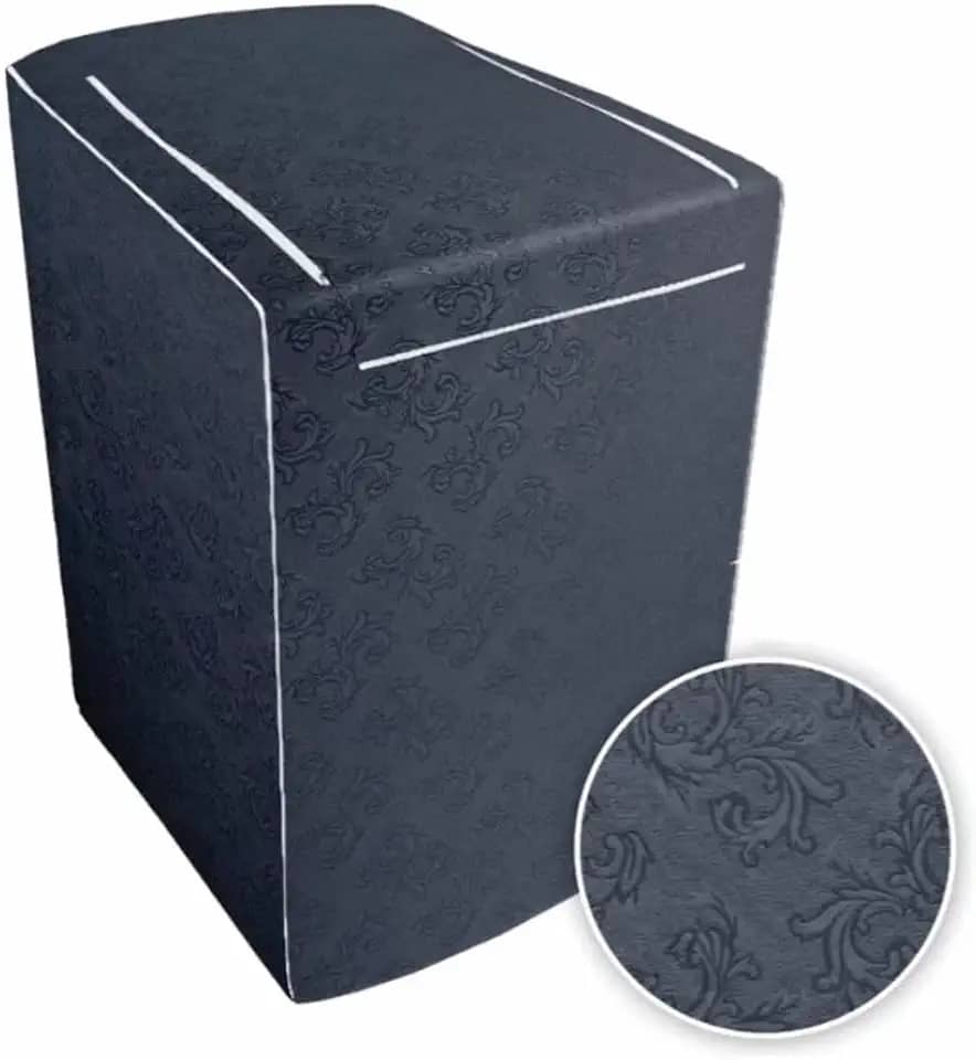 Capa Protetora para Máquina de Lavar, Courino, 6 a 17 kg, Todas as Marcas (Cinza, G)