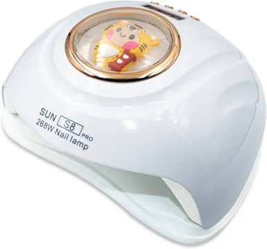 Cabine Estufa SUN S8 PRO LED UV 268W Unha Gel Acrigel Top Coat 57 LEDs Profissional Bivolt