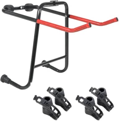 Suporte Veicular Compacto para 2 Bicicletas Transbike Mini + 2 Pares de Abraçadeiras Altmayer
