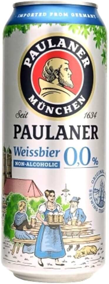 Cerveja Paulaner Weissbier Sem Álcool 500ml