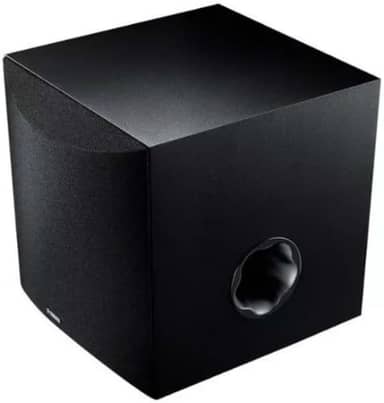Subwoofer alimentado Yamaha 8" 100W - Preto (NS-SW050BL)