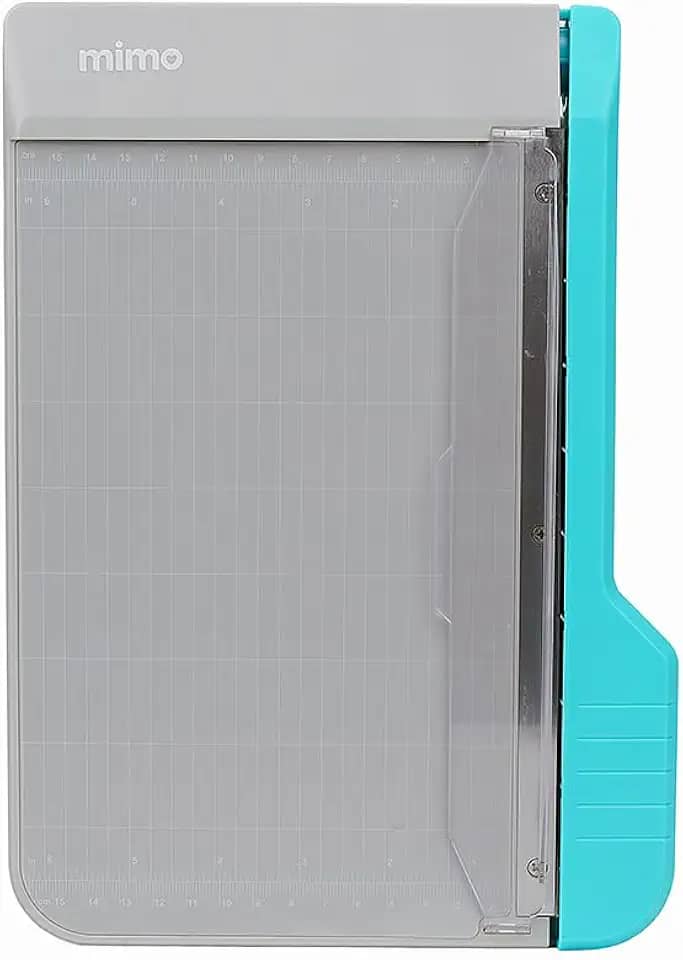Mimo Mini Guilhotina 15x22cm – Corte Reto e Preciso para Papel, Compacta e Portátil