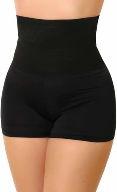 Kit 2 Cintas Short Anágua Modeladora Alta Compressão Bruna Pós Parto Lisa Não Marca Roupa