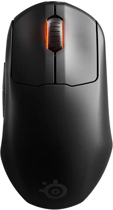 SteelSeries Mouse para jogos Esports Mini FPS sem fio – Ultra leve – Edição Prime Mini – 5 botões programáveis – 2,4 GHz sem atraso – Bateria 100H – Sensor CPI 18K – Interruptores óticos magnéticos –