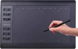 Mesa Digitalizadora Compacta e Portátil com Tela 11,6' 5080 Lpi Alta Resolução e Caneta Sensível ao Toque Compatível com Diversos Softwares Ilustração e Edição para Desenhistas e Designers Gráficos