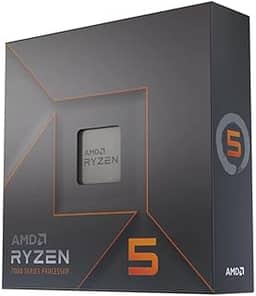Processador AMD Ryzen 5 7600X Box (AM5/6 Cores/12 Threads/5.3GHz/38MB Cache/Radeon Graphics) Com Vídeo/Sem Cooler
