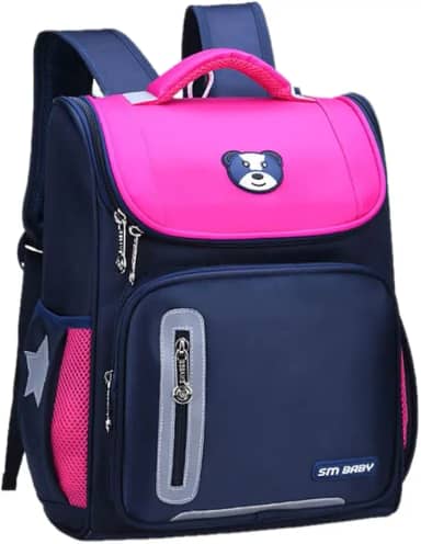 Mochila Escolar Infantil LukeSports Reforçada Confortavel Bear – 42cm – Impermeável com Detalhes Refletivos