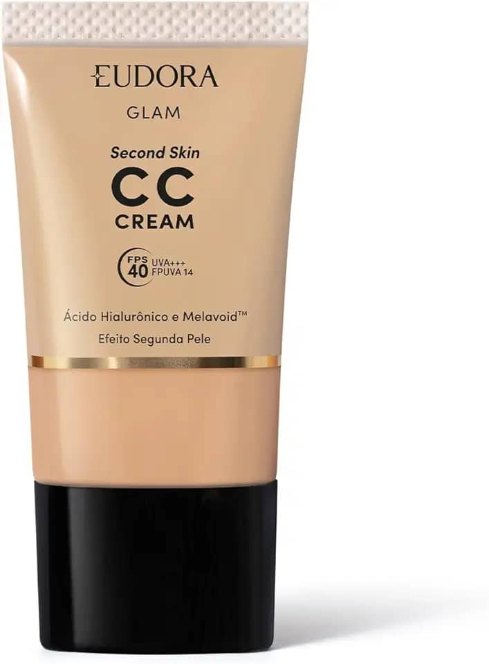 Eudora Glam Second Skin CC Cream Cor 35 30ml