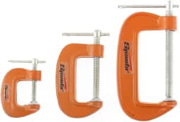 Sparta Jogo De Grampos Tipo C 25-50 - 75 Mm No. 1 2 E 3 Pol.