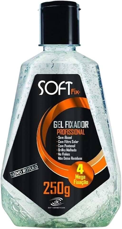 Soft Fix Gel Fixador 250G Fliptop Incolor Unit Softfix