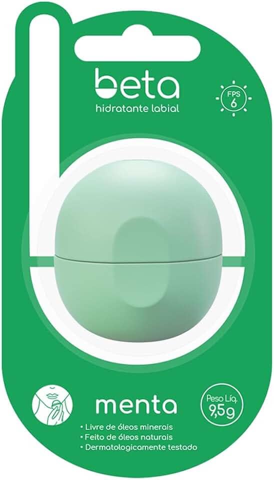 Beta Hidratante Labial - Menta 9,5g