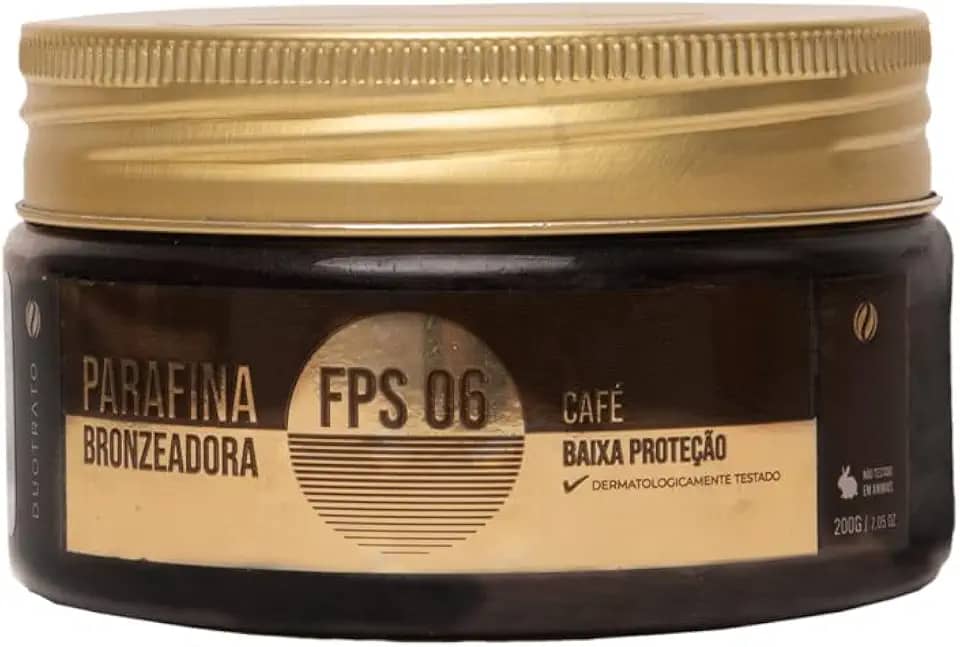 Parafina acelerador de bronzeado Duotrato 200g (Café)