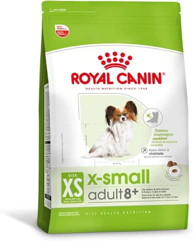 ROYAL CANIN Ração Royal Canin X-Small 8+ Cães Adultos 1Kg Royal Canin Raça Adulto