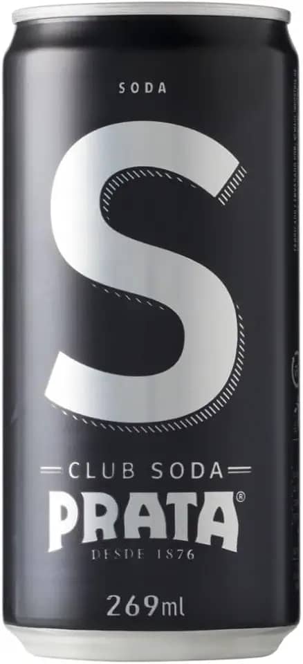 Prata Refrigerante Club Soda Lata