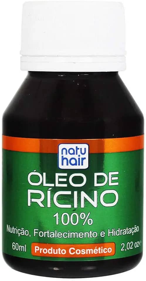 Óleo de Rícino Natuhair 60Ml, Branca, Médio